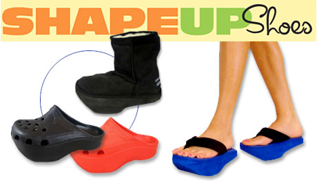 How do shape outlet up shoes work